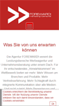 Mobile Screenshot of foreward.de